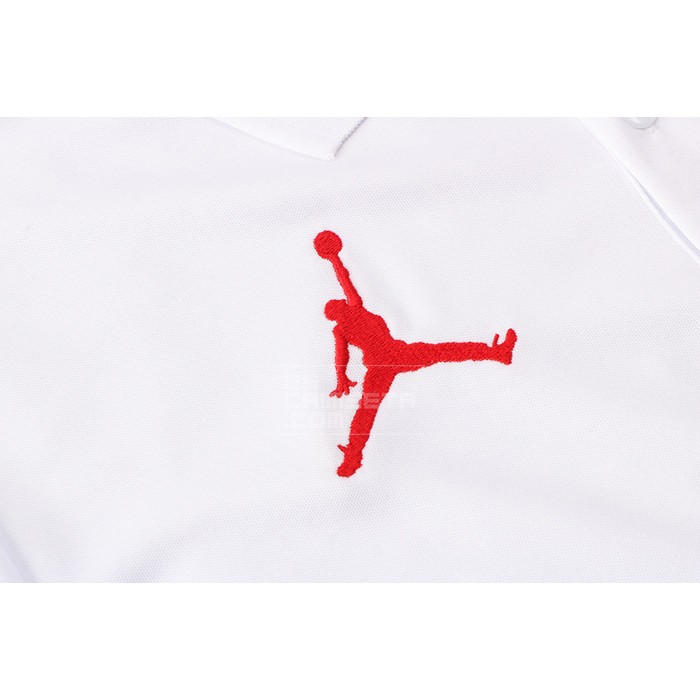 Camiseta Polo del Paris Saint-Germain Jordan 22-23 Blanco - Haga un click en la imagen para cerrar